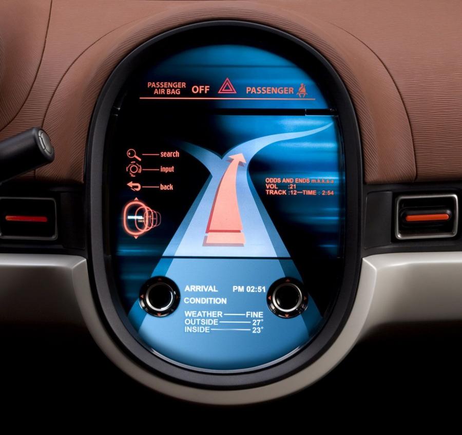 Детали интерьера Mitsubishi Concept CX 2007 года  (фото 15 из 30)